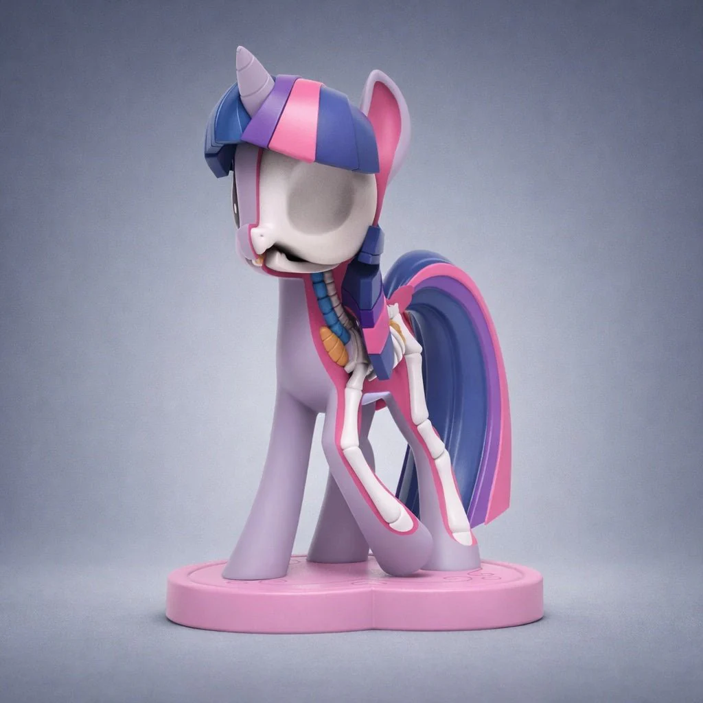 Mighty Jaxx Freeny’s Hidden Dissectibles My Little Pony Series 2 Blind Box Figure