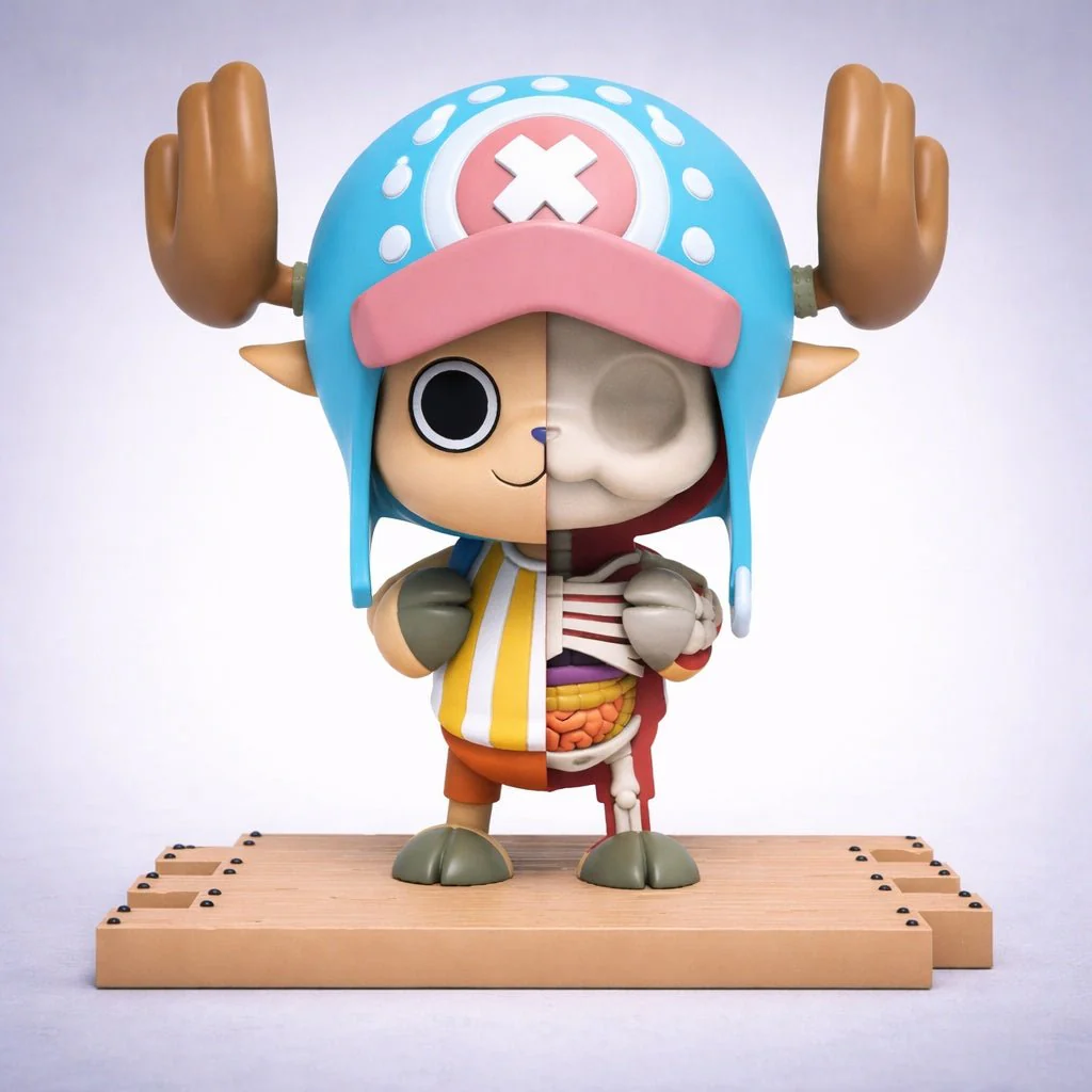 Mighty Jaxx Freeny’s Hidden Dissectibles One Piece Series 3 Chopper Edition Blind Box Figure