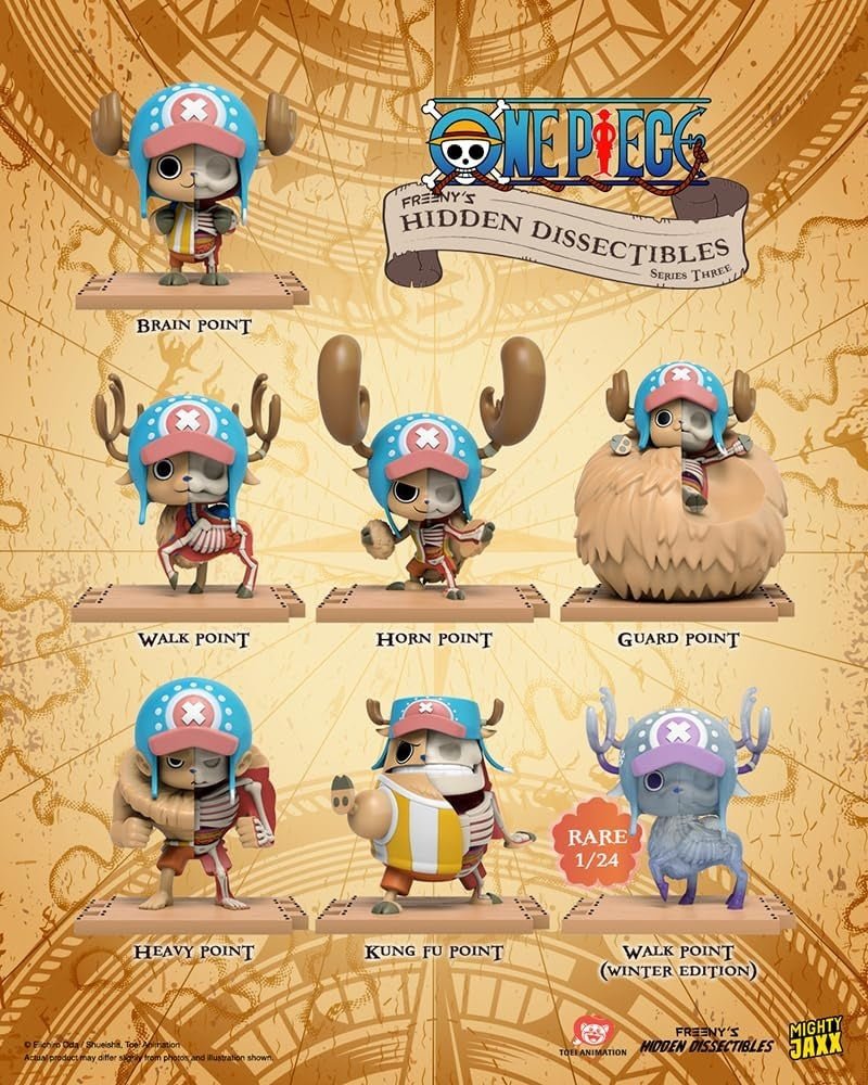 Mighty Jaxx Freeny's Hidden Dissectibles One Piece Series 3 Chopper Edition Blind Box Figure - Image 2