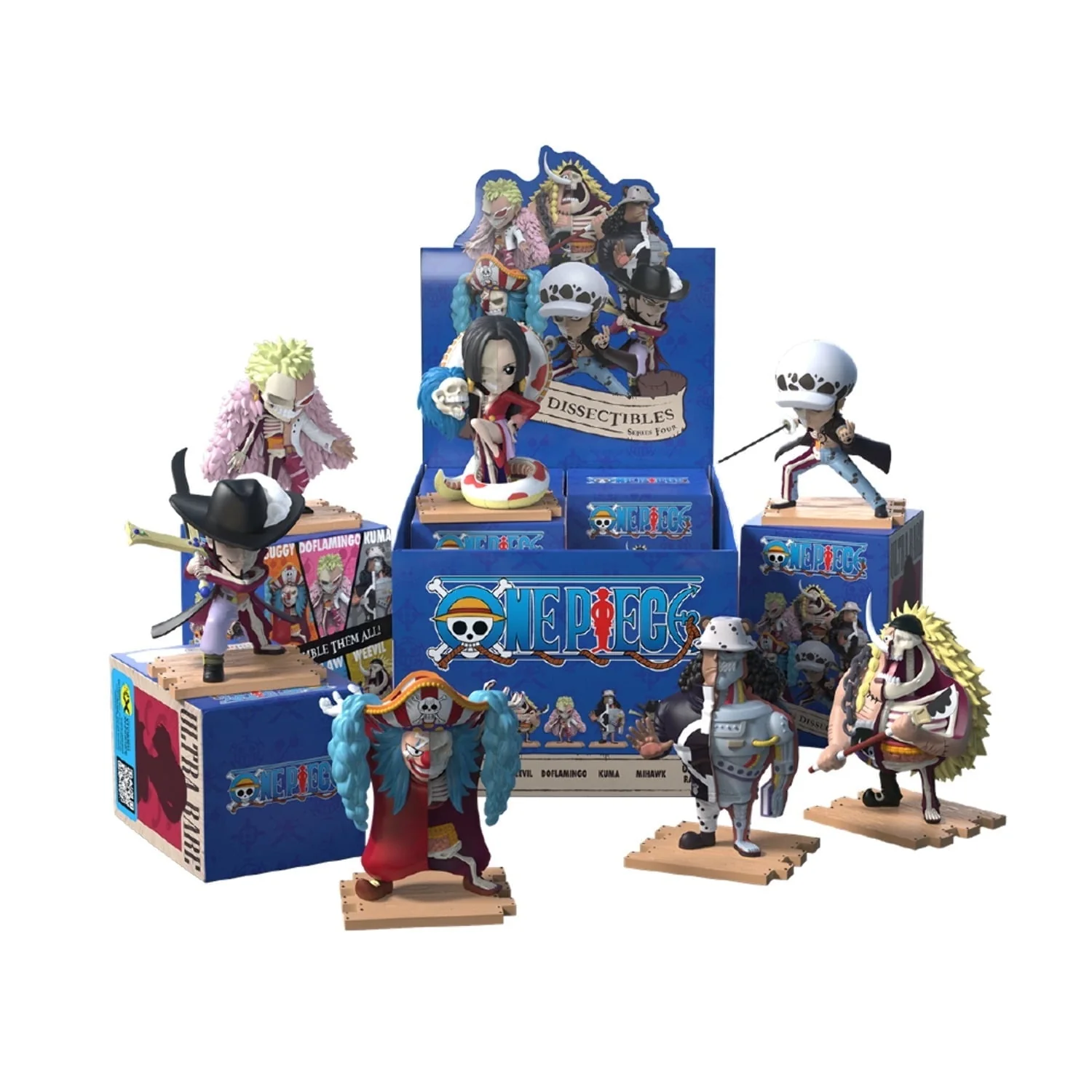 Mighty Jaxx Freeny's Hidden Dissectibles One Piece Warlords Edition Blind Box Figure - Image 2