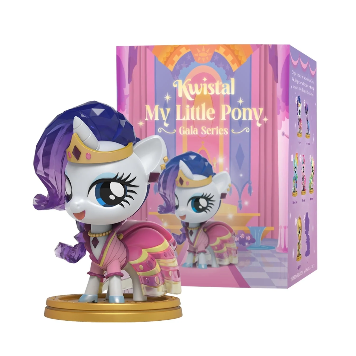 Mighty Jaxx Kwistal My Little Pony Gala Series 3 Blind Box Figure - Image 3