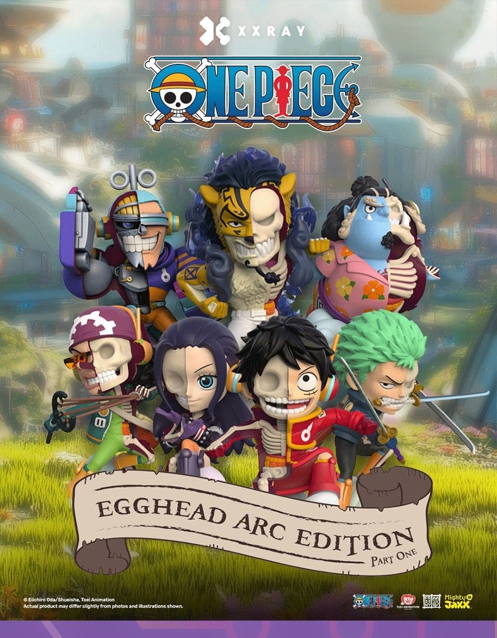 Mighty Jaxx XXRAY: One Piece Egghead Arc Series Part 1 Blind Box - Image 1