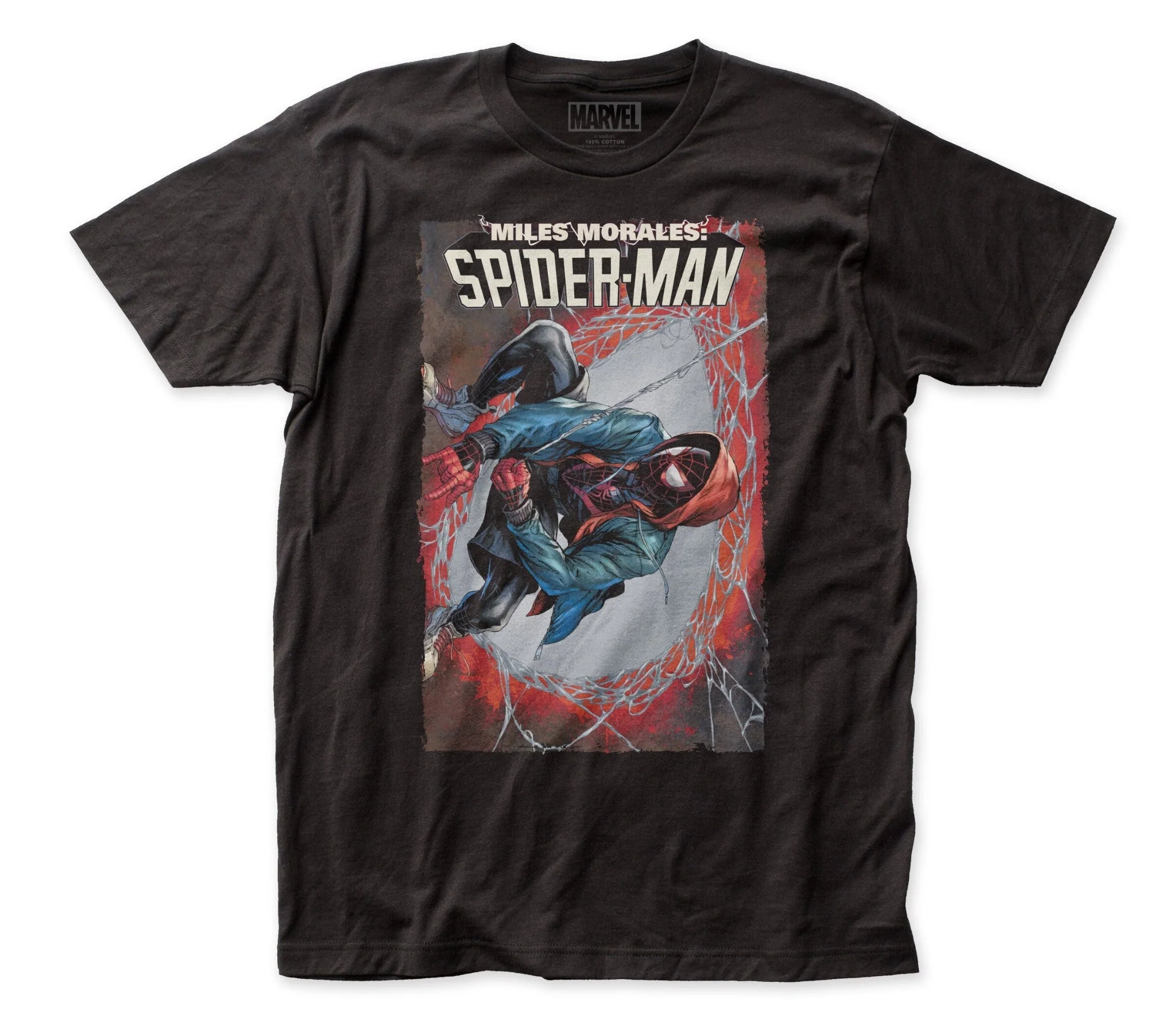 Miles Morales Spider-Man Spotlight Marvel Comics Adult Unisex T-Shirt - Image 1