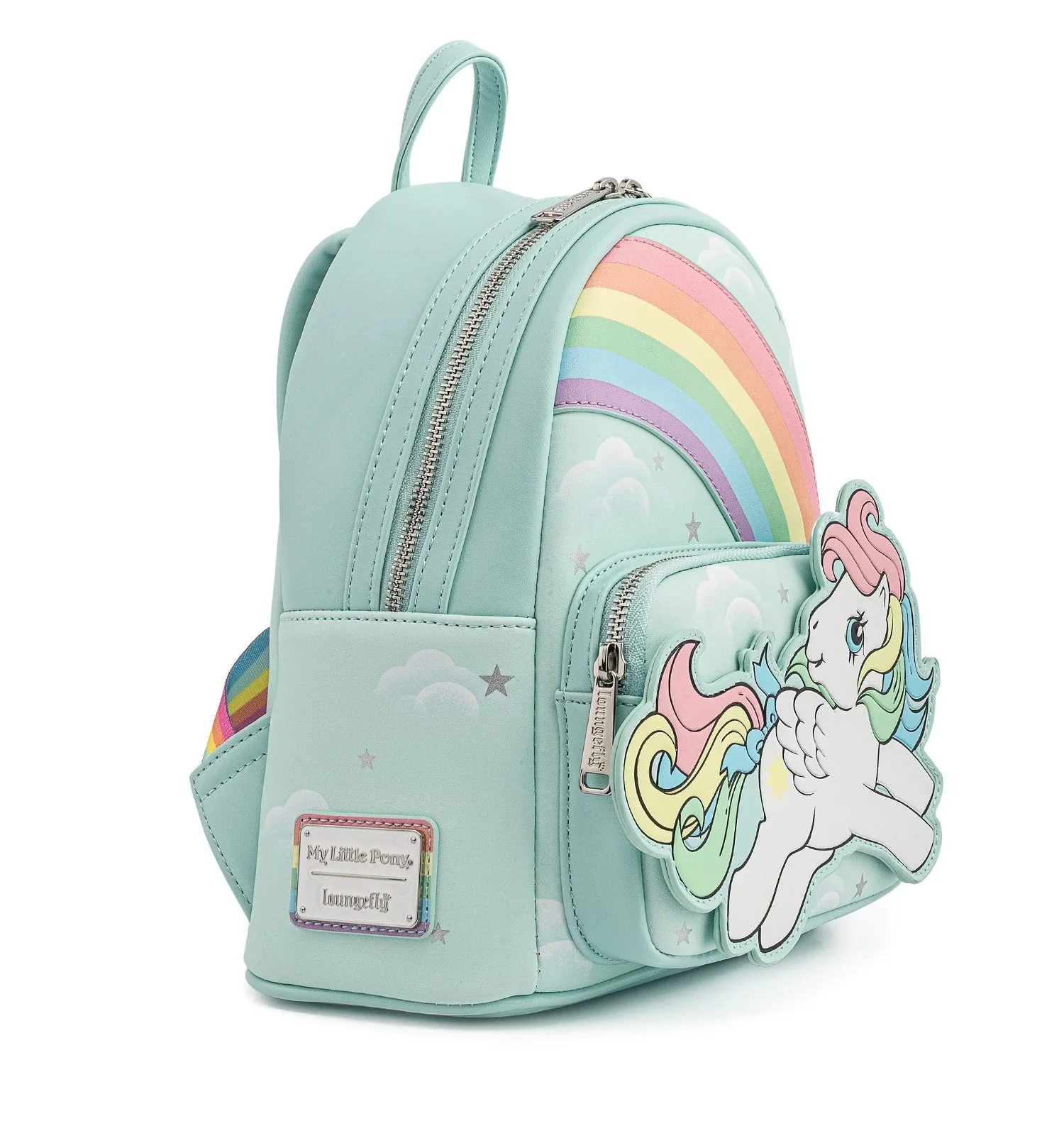 Loungefly My Little Pony Starshine Rainbow Mini Backpack Bag - Image 2