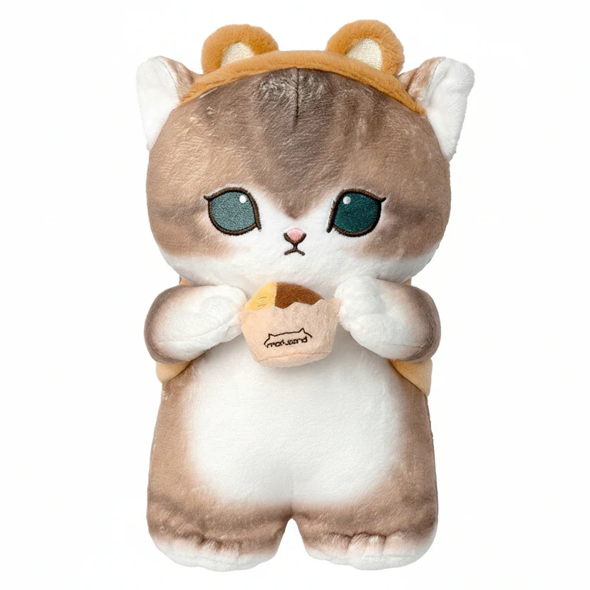 Mofusand Cookie Cat Plush 9" - Image 1