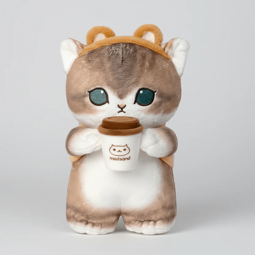 Mofusand Cookie Cat Plush 9" - Image 2