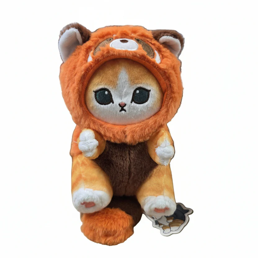 Mofusand Kawaii Red Panda Cat Plush 9" - Image 1