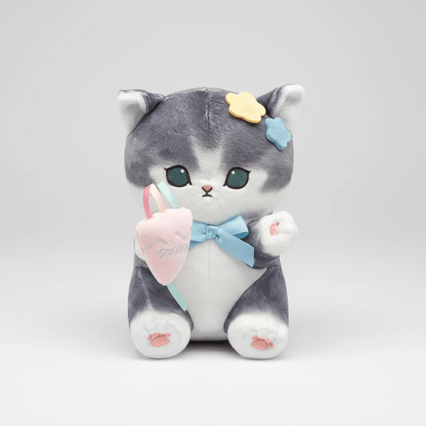 Mofusand Party Popper Cat Plush 9" - Image 2