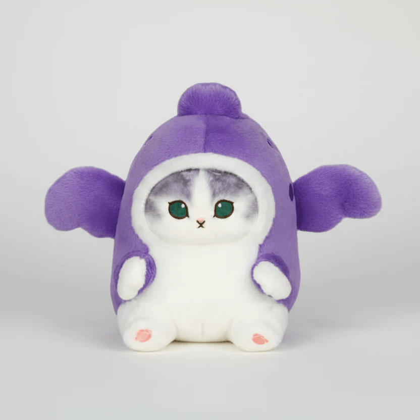 Mofusand Pterosaur Cat Plush Keychain - Image 2
