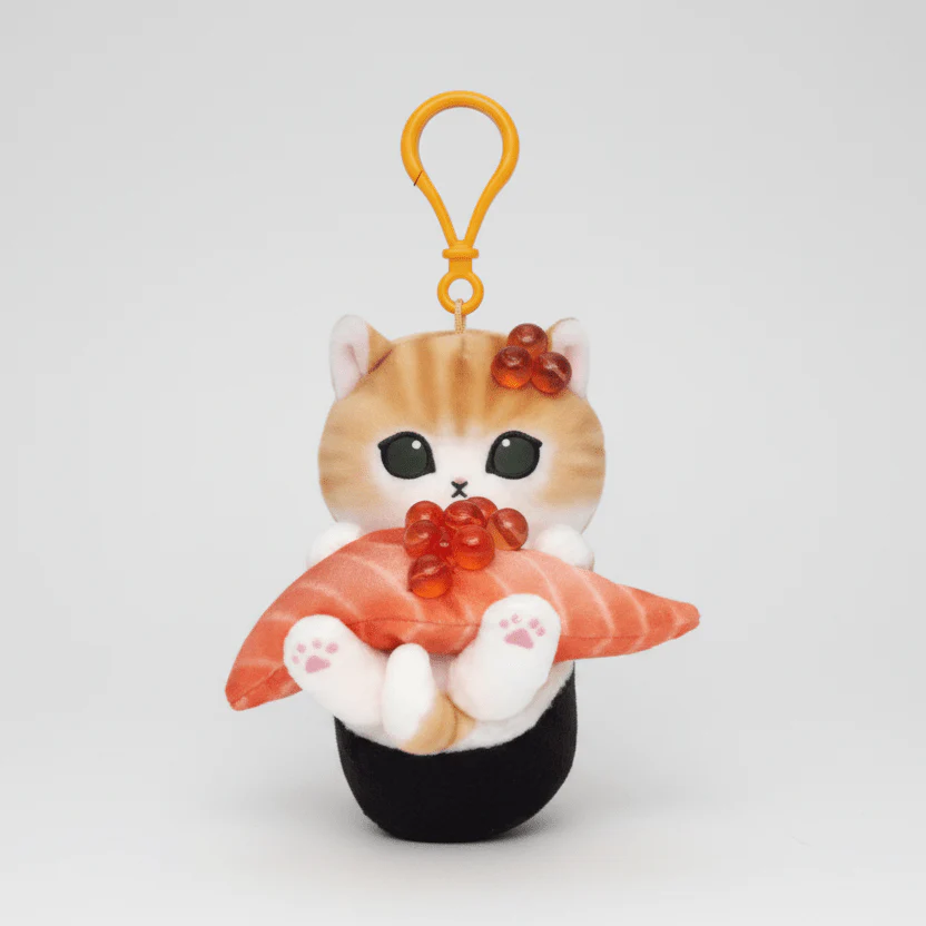 Mofusand - Tuna Sushi Cat - Plush Keychain - Image 2