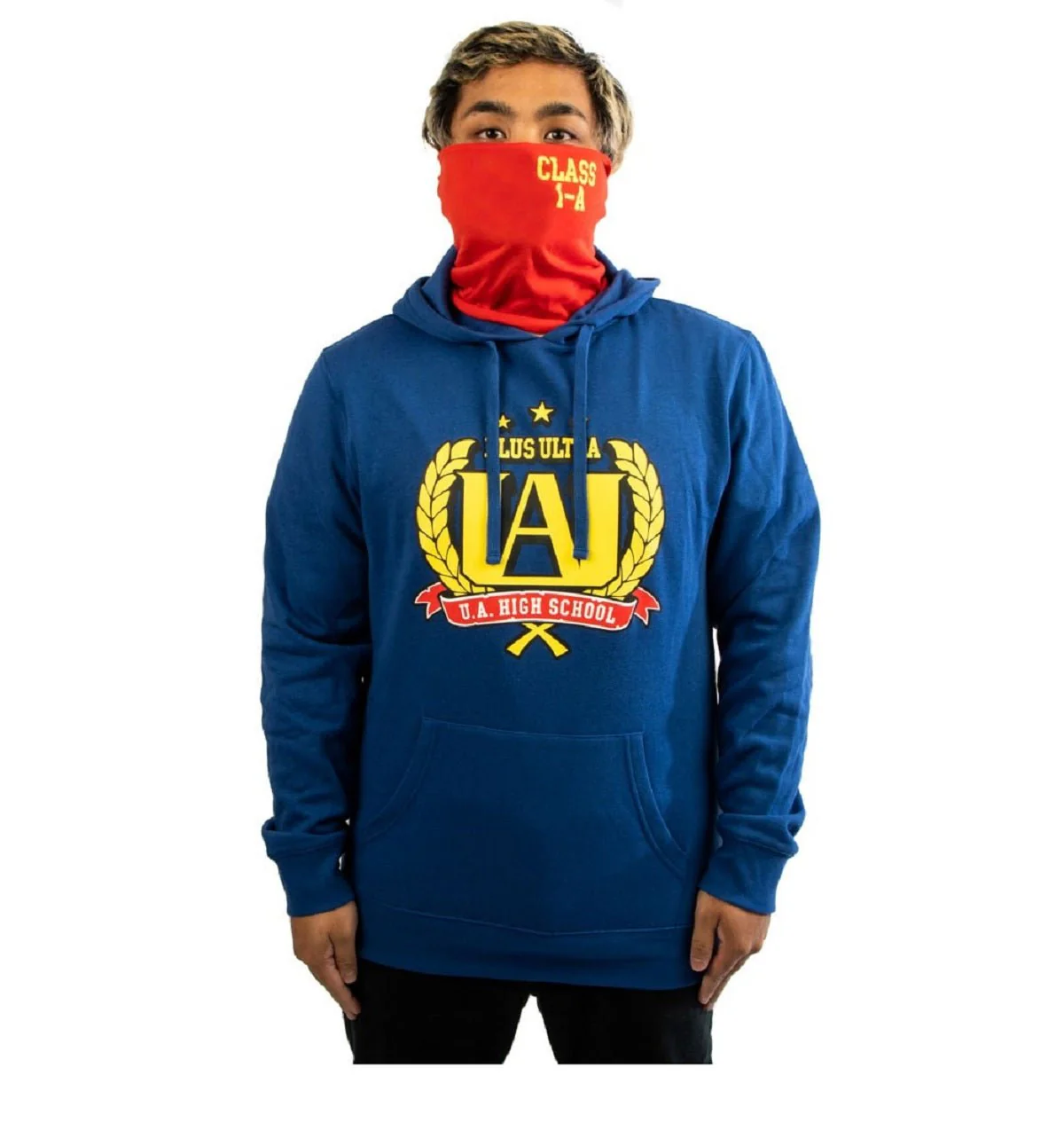 My Hero Academia AnIme U.A High School Adult Hoodie with Built-in Mask - Image 2