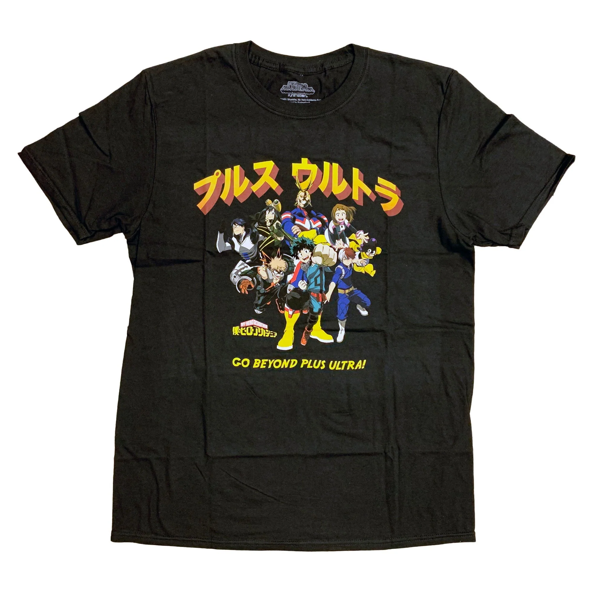 My Hero Academia Characters Japanese Anime Adult T-Shirt - Image 1