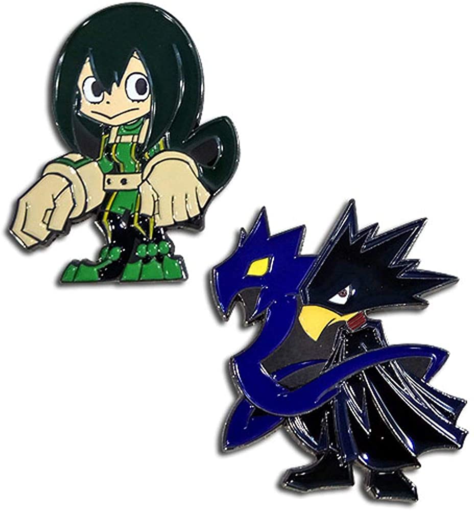 My Hero Academia Froppy & Tsukuyomi Pins Great Eastern Entertainment - Image 1