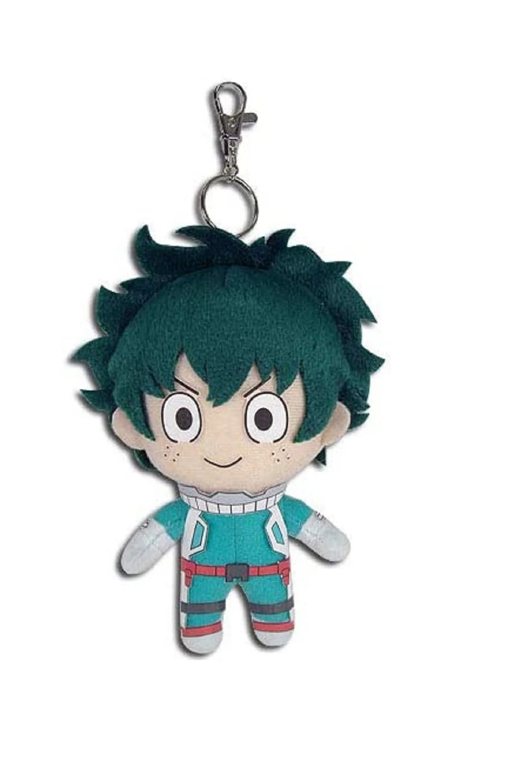 My Hero Academia Izuku Midoriya Anime Keyring Plush (Small), 5" - Image 1