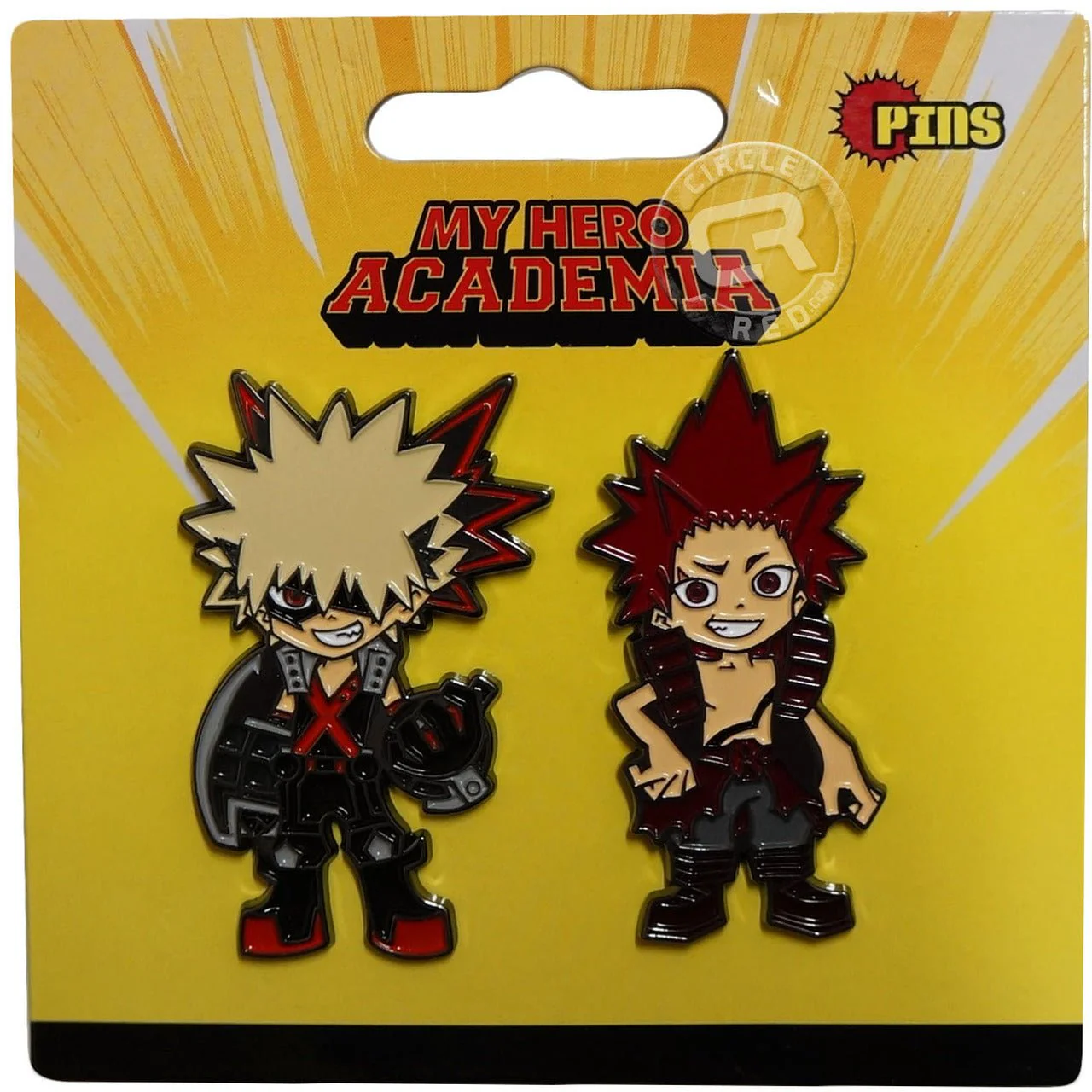 My Hero Academia Kacchan & Red Riot Pins Great Eastern Entertainment - Image 1