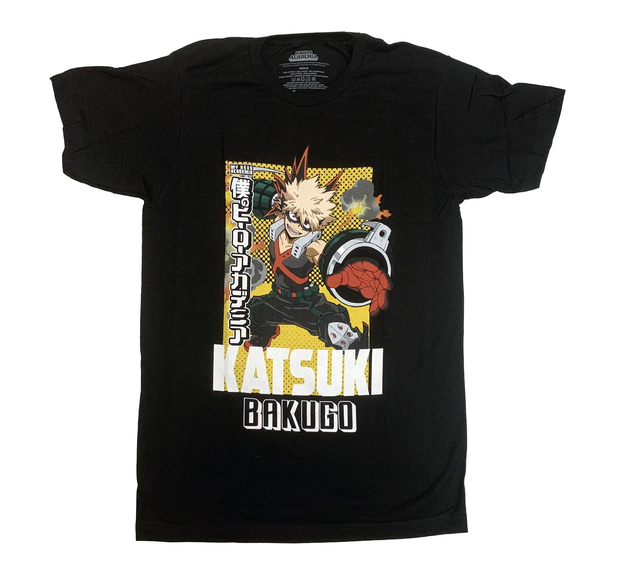 My Hero Academia Katsuki Bakugo Anime Adult T-Shirt - Image 1