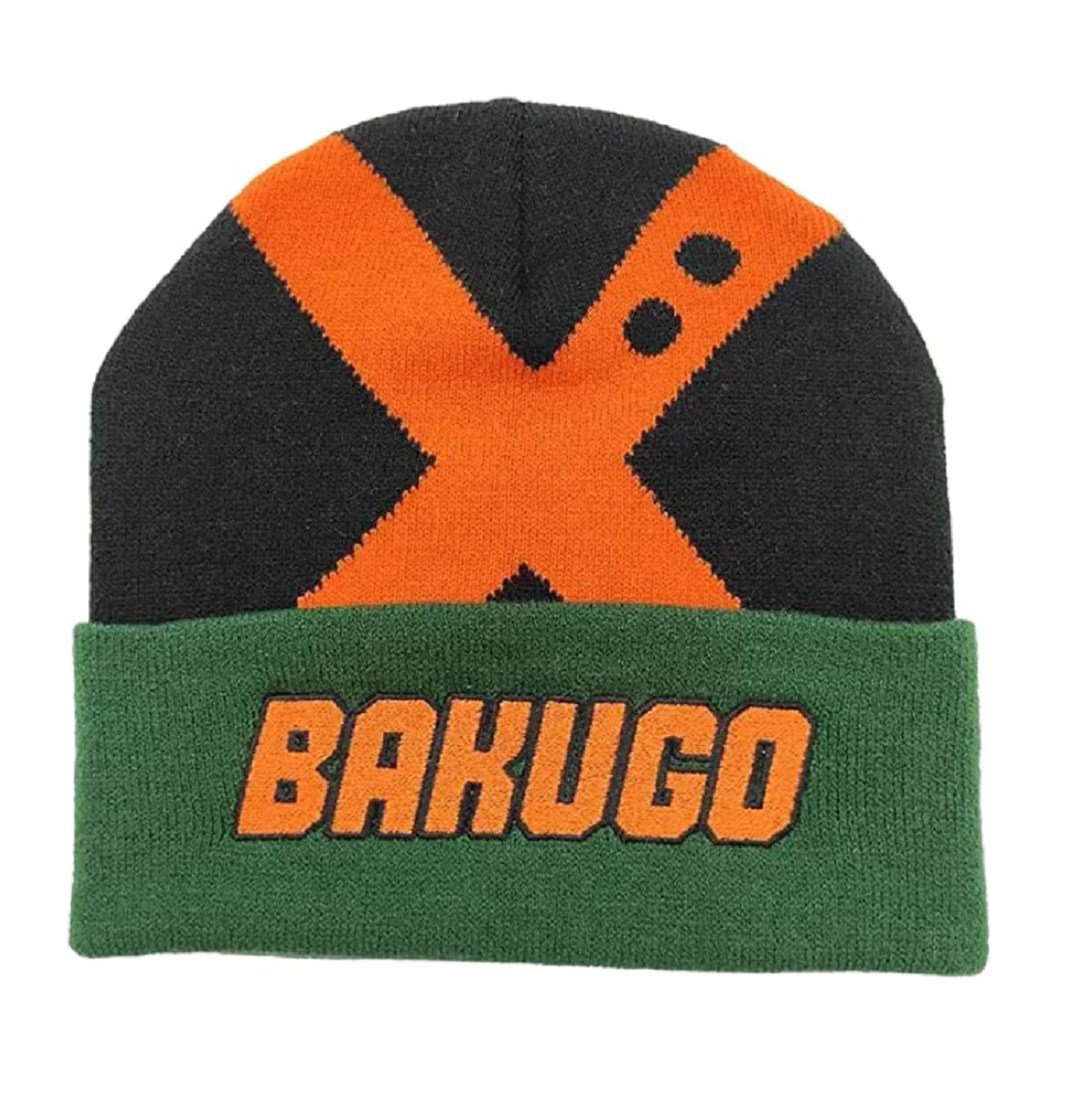 My Hero Academia Katsuki Bakugo Ballistic Nylon Anime Beanie