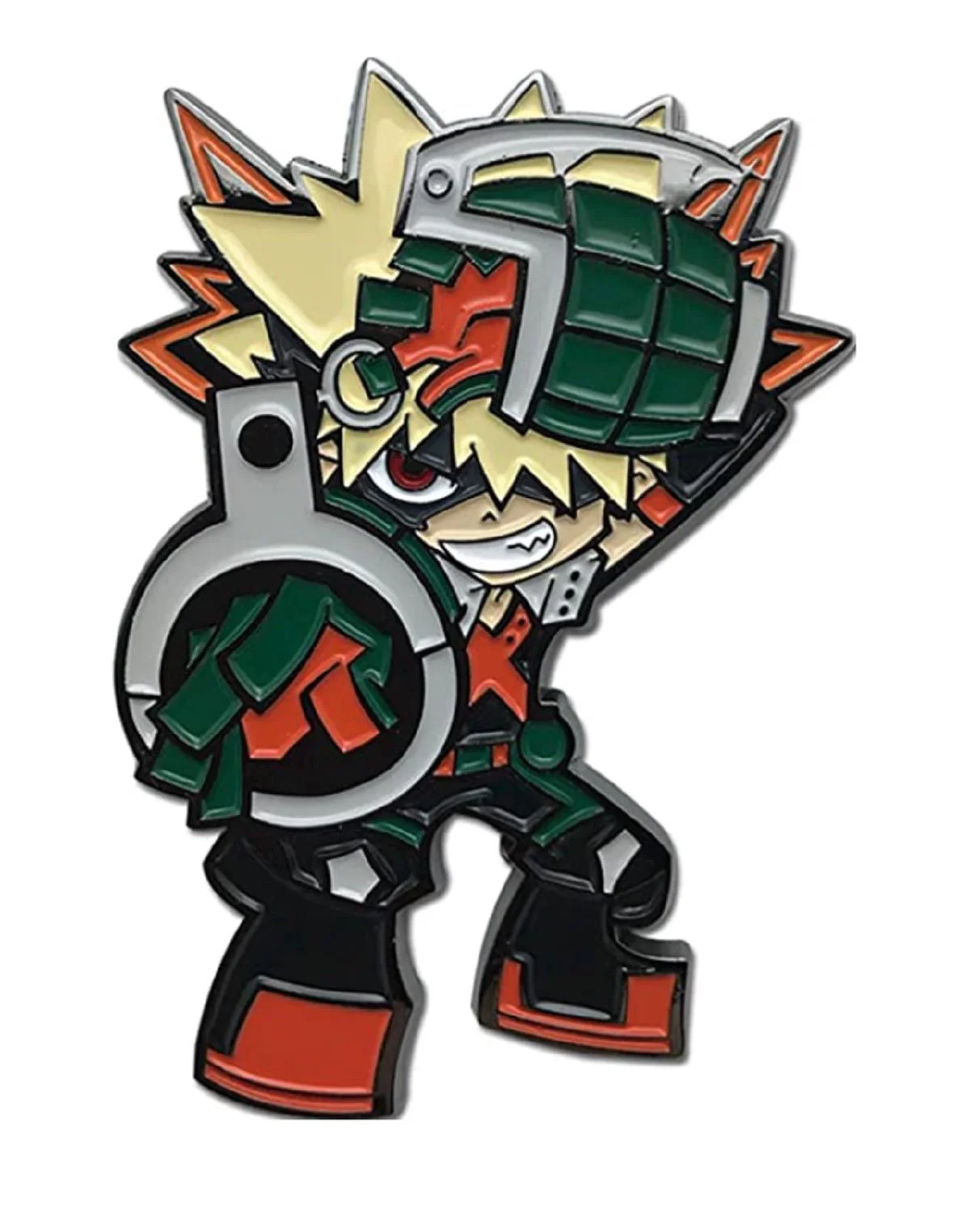 My Hero Academia- S3 Bakugo SD Anime Enamel Pin - Image 1