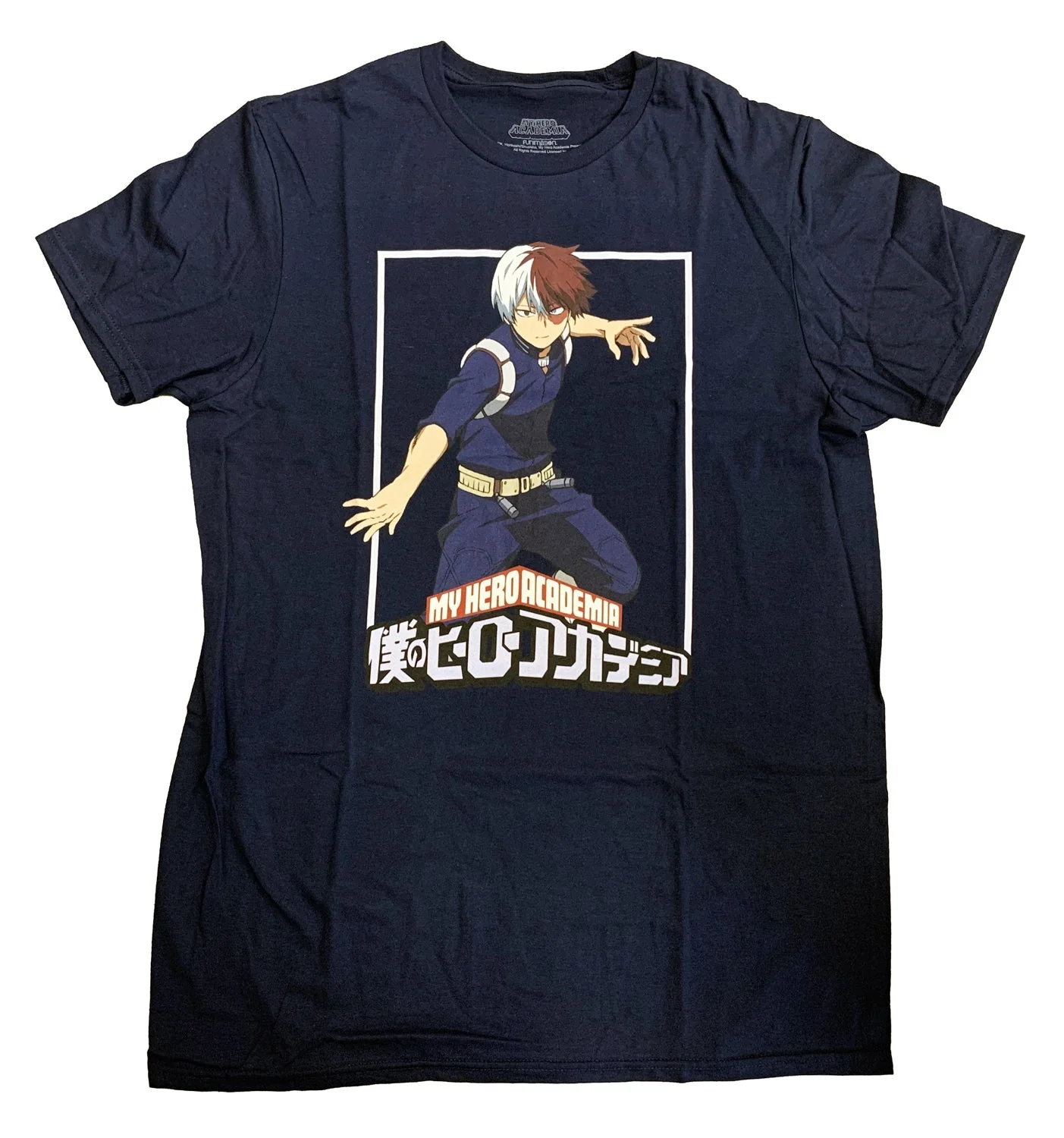 My Hero Academia Shoto Todoroki Adult T Shirt - Image 1