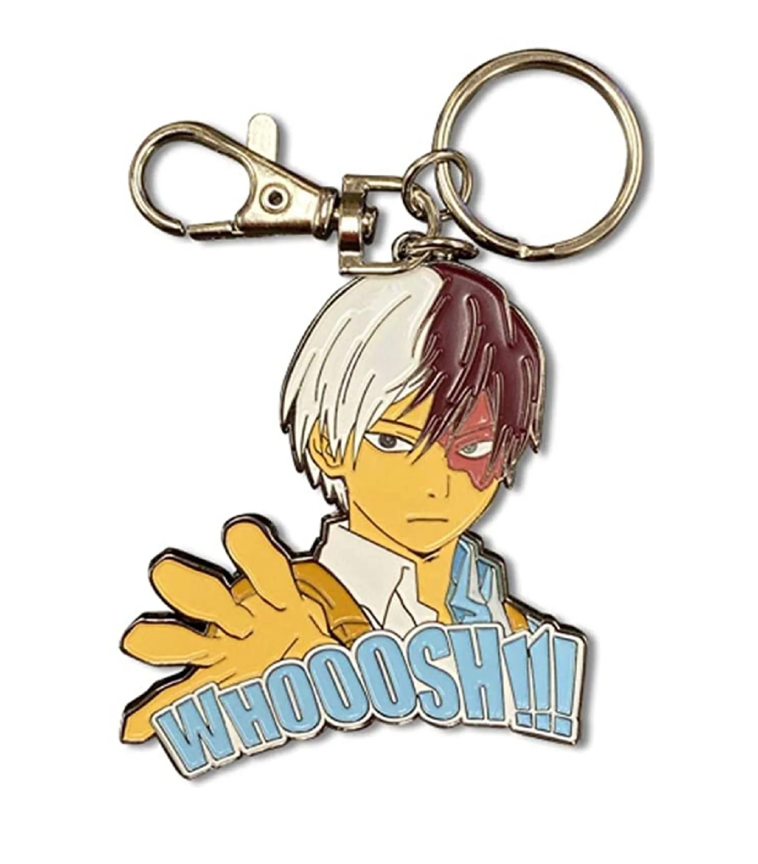 My Hero Academia - Shoto Todoroki Anime Metal Keychain - Image 1