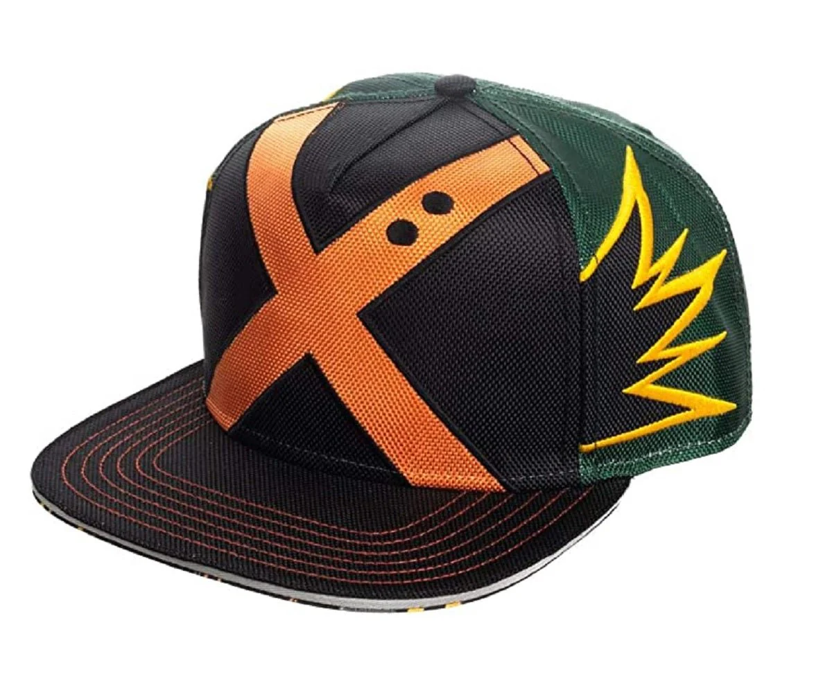 My Hero Academia Suit-Up Bakugo Character Anime Snapback Hat Cap - Image 2