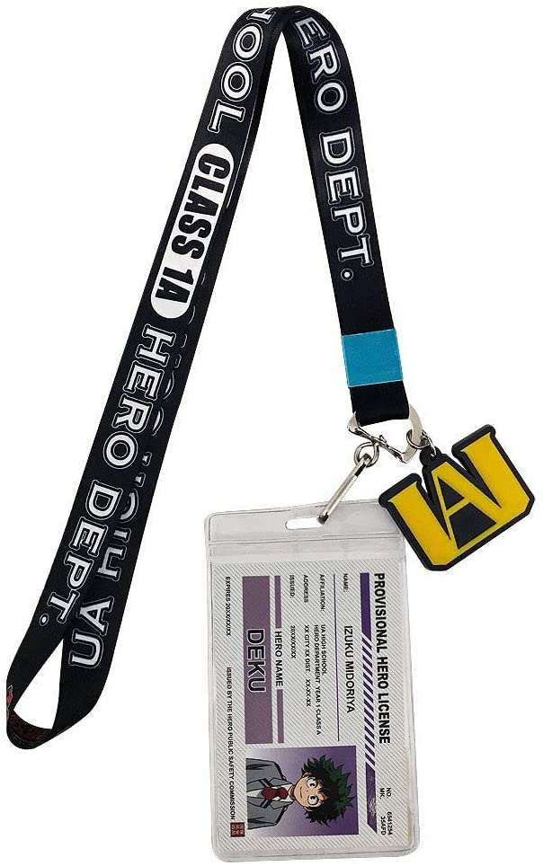 My Hero Academia- Ua High School Hero Id Lanyard