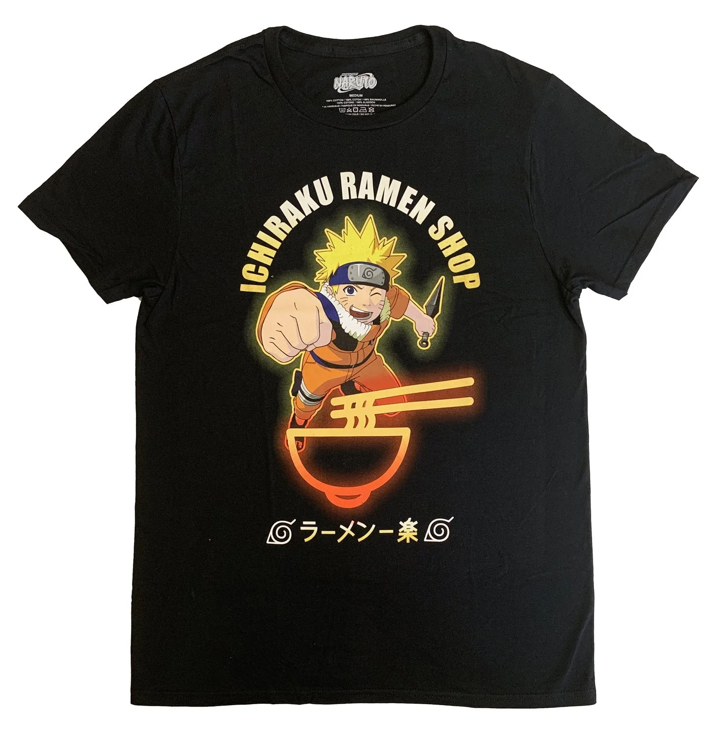 Naruto Ichiraku Ramen Shop Shippuden Adult T-Shirt - Image 1