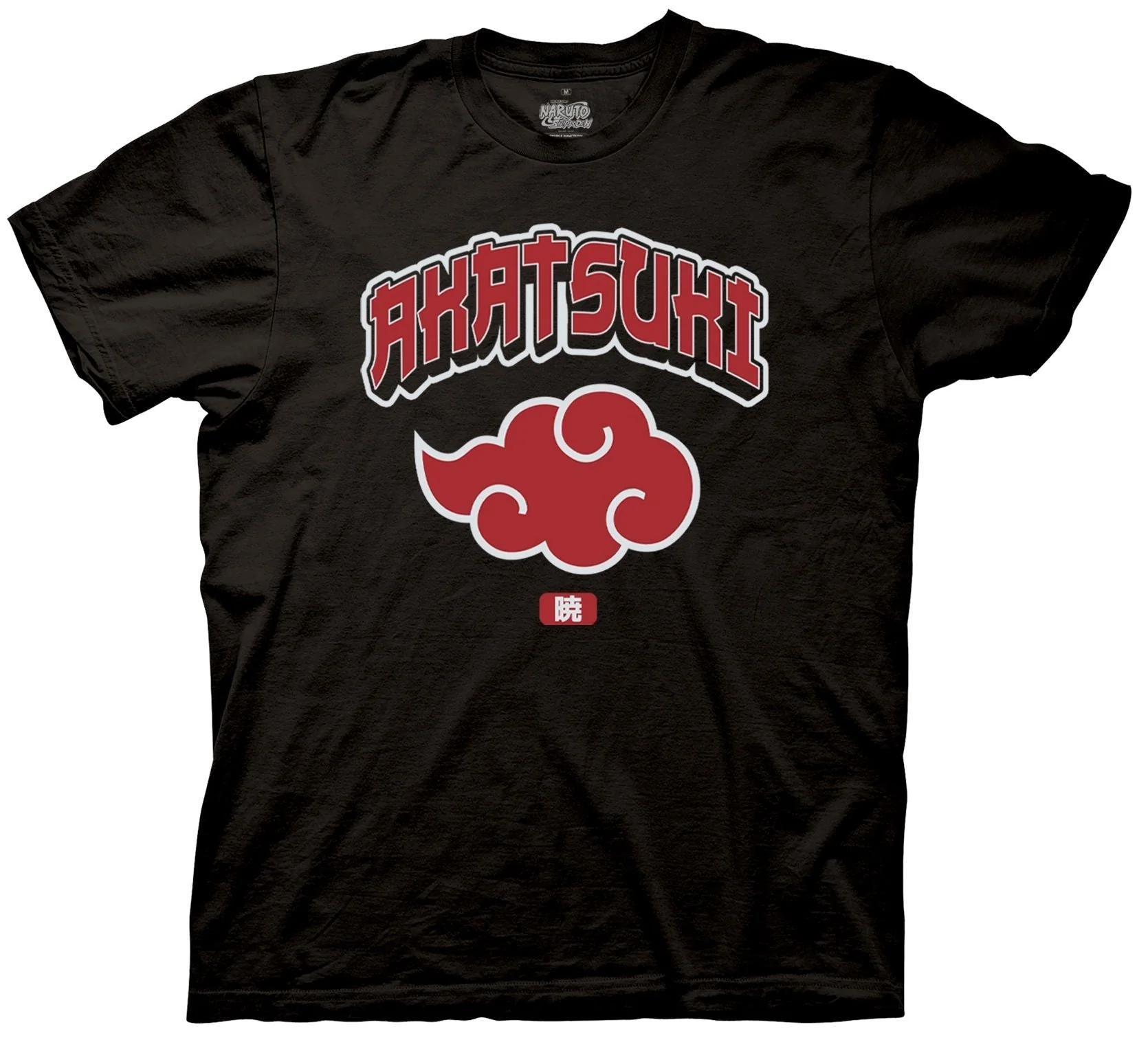 Naruto Shippuden Akatsuki Cloud Officially Licensed Adult T-Shirt - Image 1