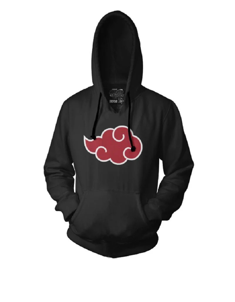 Naruto Shippuden Akatsuki Frames Adult Pullover Fleece Hoodie - Image 2