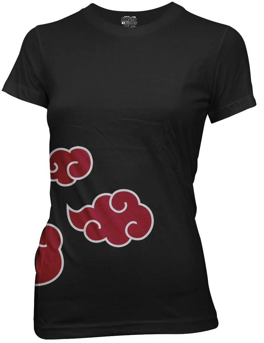 Naruto Shippuden Anti Leaf Clouds Akatsuki Junior T-Shirt - Image 1