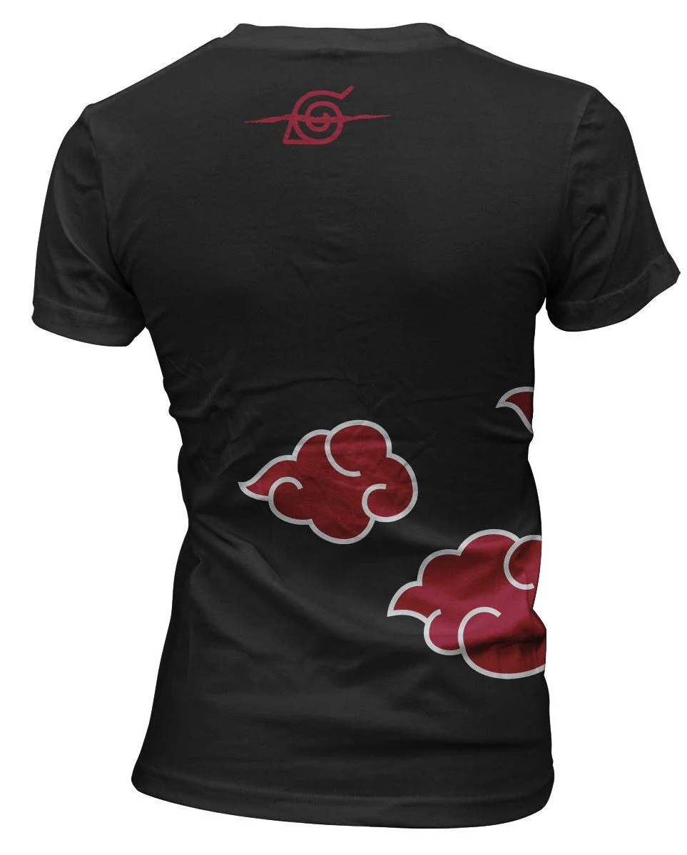 Naruto Shippuden Anti Leaf Clouds Akatsuki Junior T-Shirt - Image 3