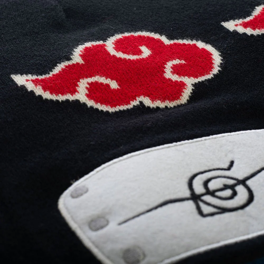 Naruto Shippuden Hidden Leaf Or Akatsuki Reversible Beanie - Image 2