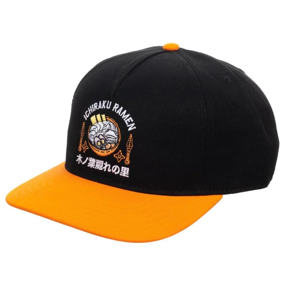 Naruto Shippuden Ichiraku Ramen Anime Slouch Snapback Hat - Image 1