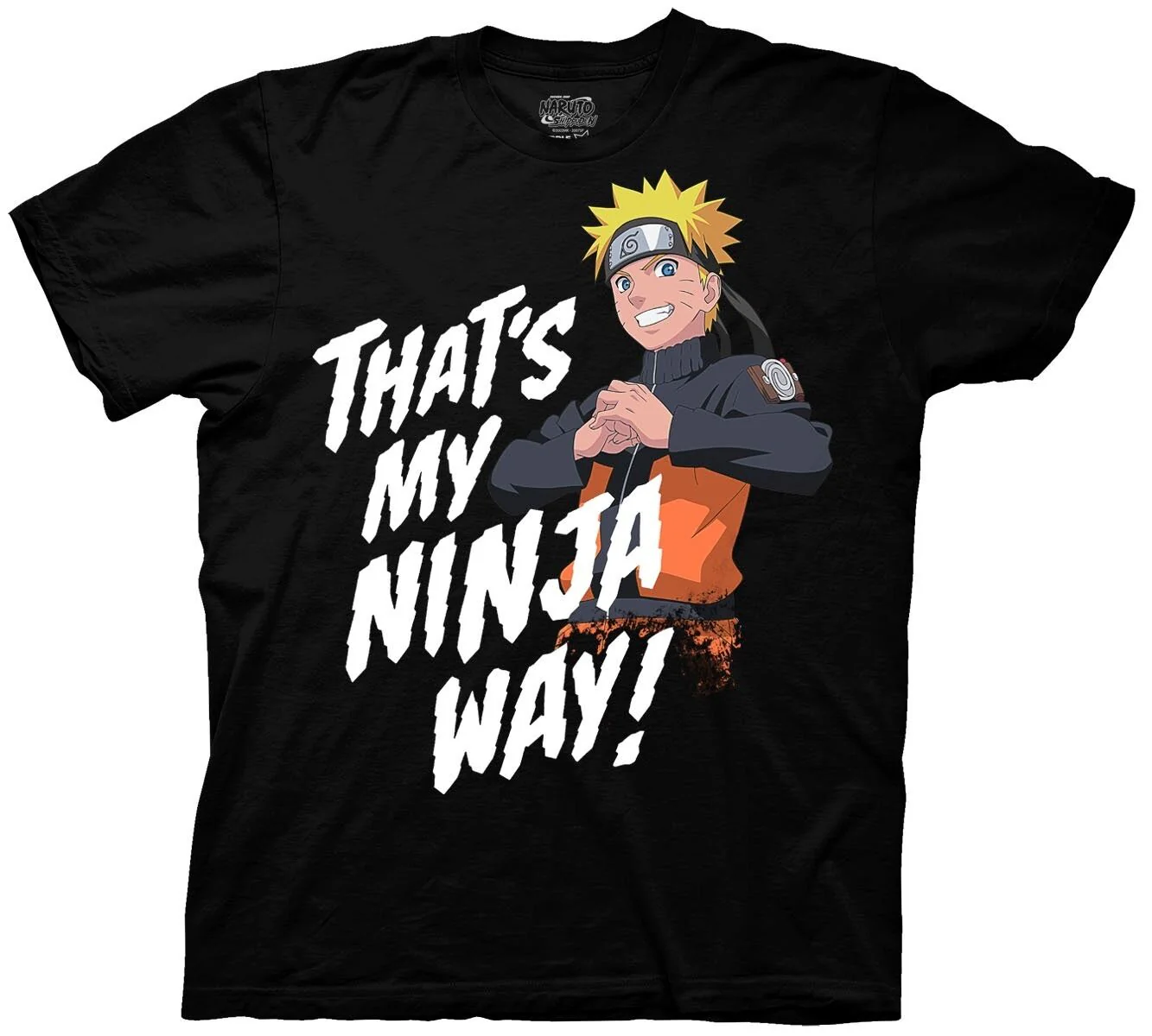 Naruto Shippuden My Ninja Anime Adult T-Shirt - Image 2