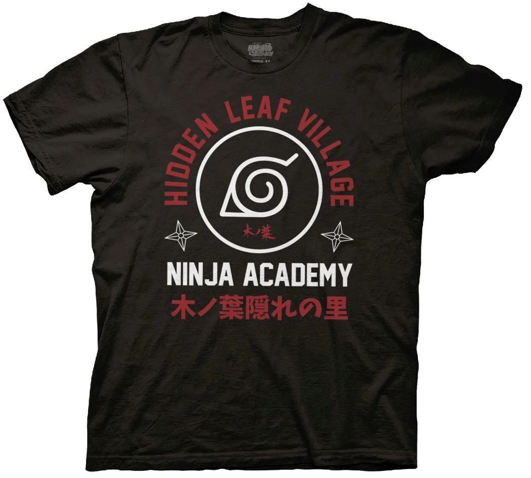 Naruto Shippuden - Ninja Academy Adult T Shirt - Image 2