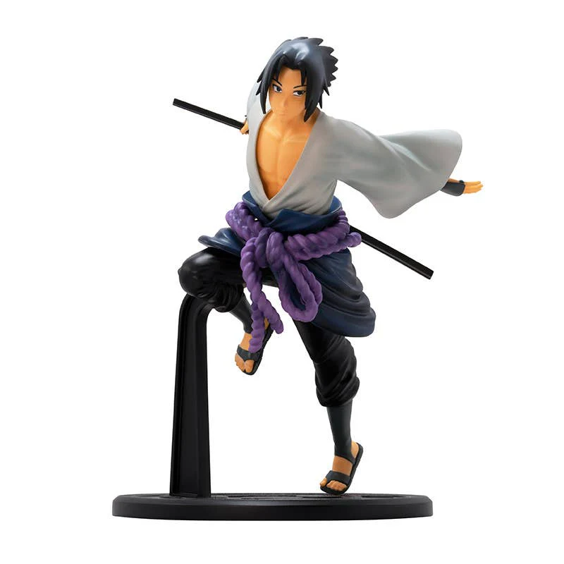 Naruto Shippuden Sasuke Uchiha SFC Collectible PVC 6.7" Tall - Image 3