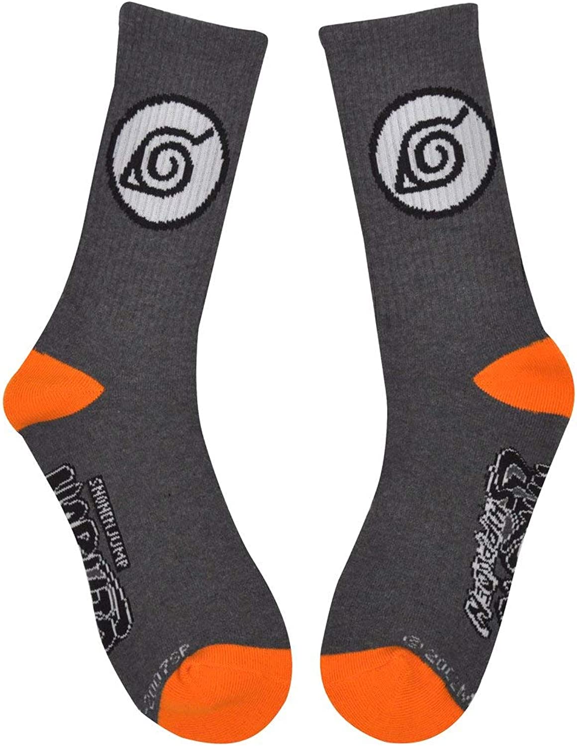 Naruto Shippuden Symbol Anime Athletic Crew Socks - Image 2