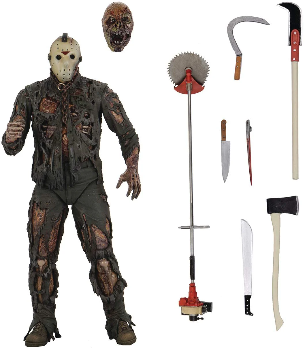 NECA Friday the 13th Mew Blood VII Jason Voorhees Ultimate Action Figure - Image 1