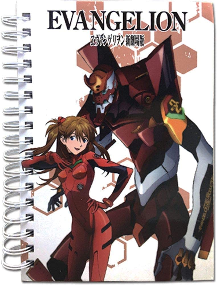 Neon Genesis Evangelion Eva 2 With Asuka Anime Spiral Notebook - Image 1