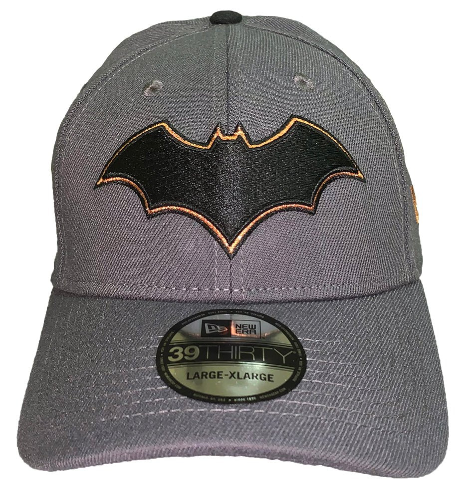 New Era 39THIRTY Fitted Hat DC Comics Batman Rebirth Logo 80th Size L/XL - Image 1