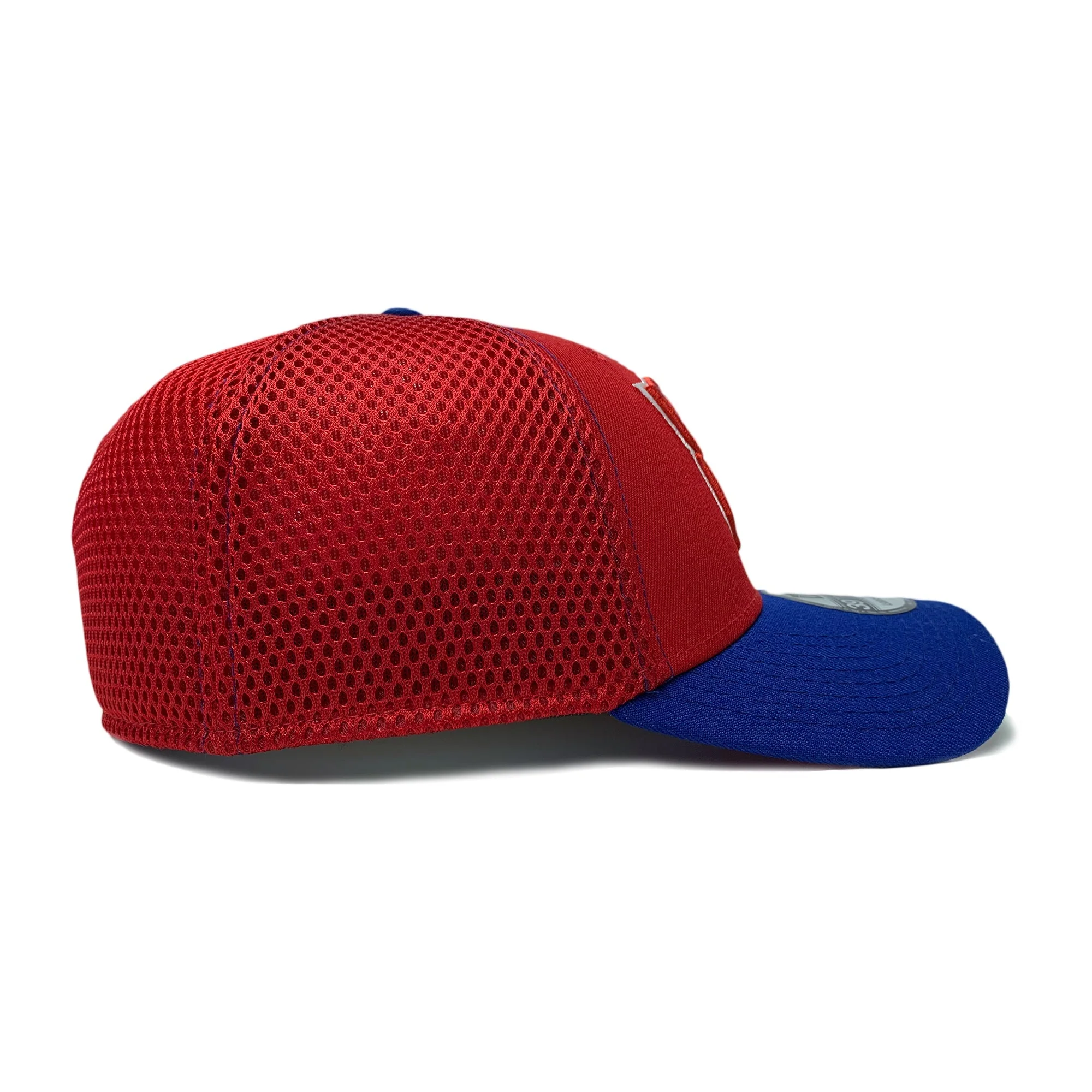 New Era 39THIRTY Transformers Autobot Symbol Red & Blue Fitted Hat - Image 3