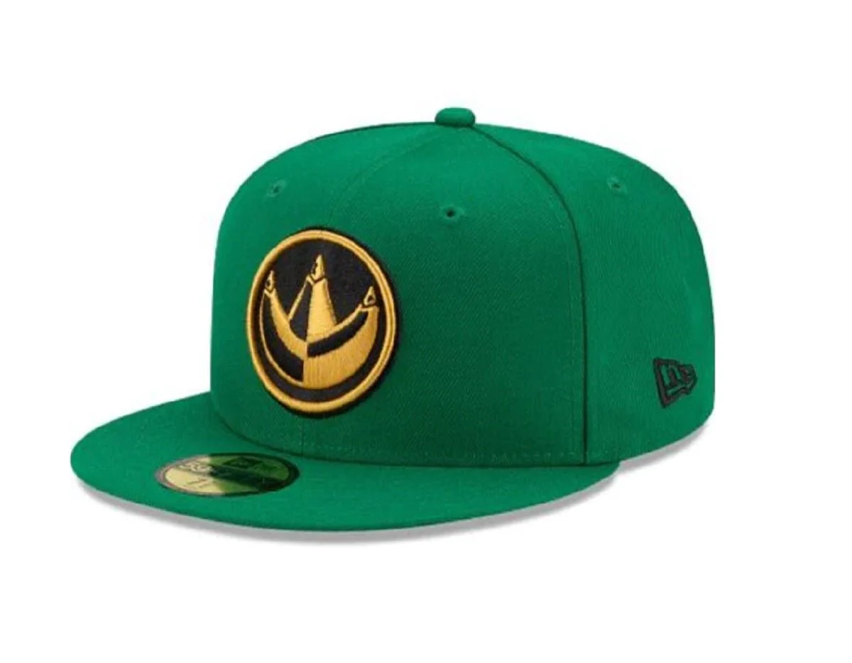 New Era 59FIFTY Power Rangers Green Ranger Fitted Cap Hat - Image 1