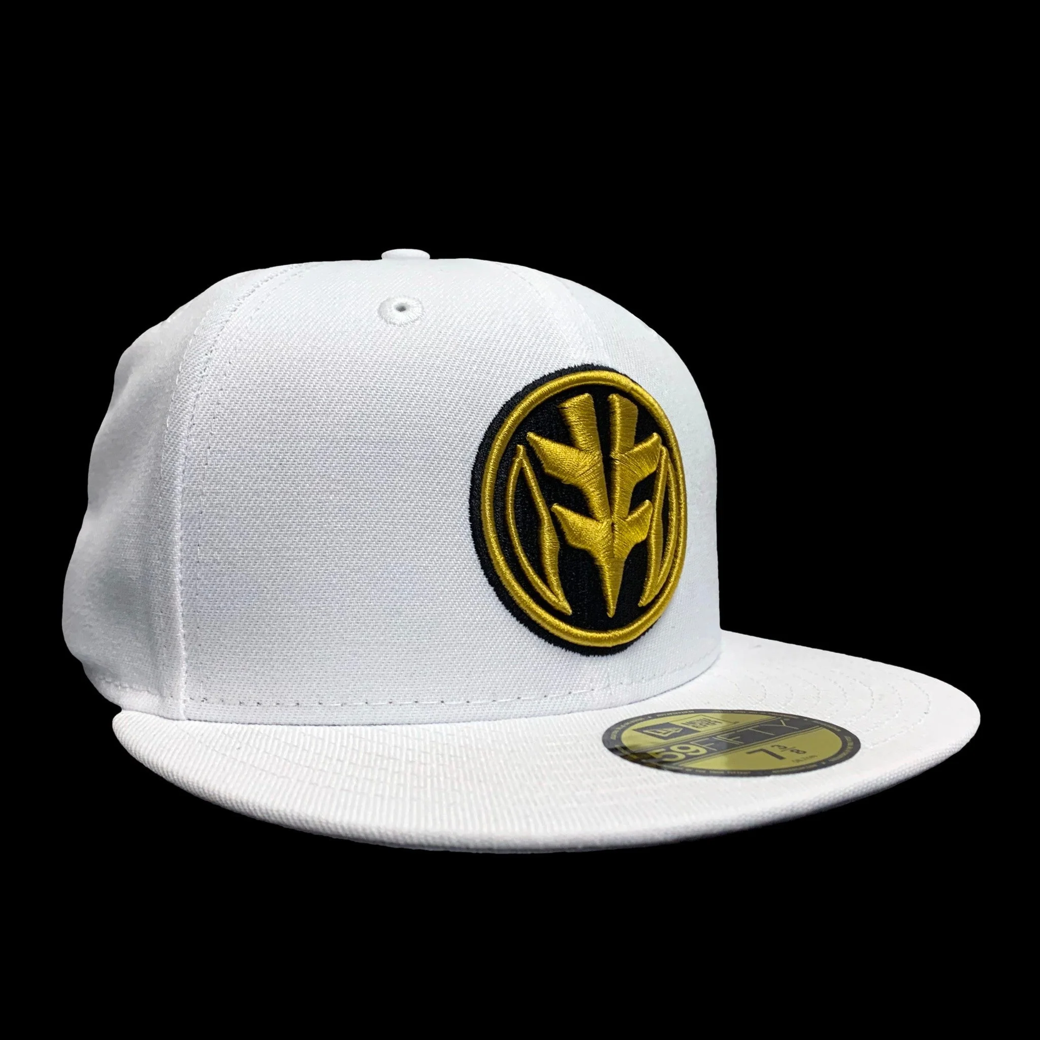New Era 59FIFTY Power Rangers White Ranger Fitted Cap Hat - Image 3
