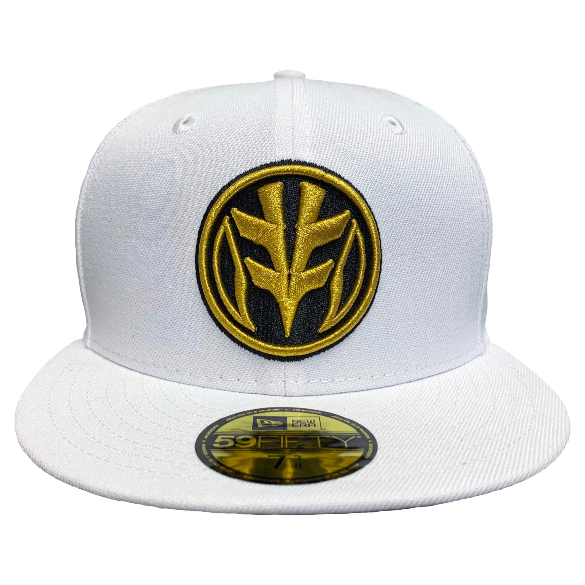 New Era 59FIFTY Power Rangers White Ranger Fitted Cap Hat - Image 1