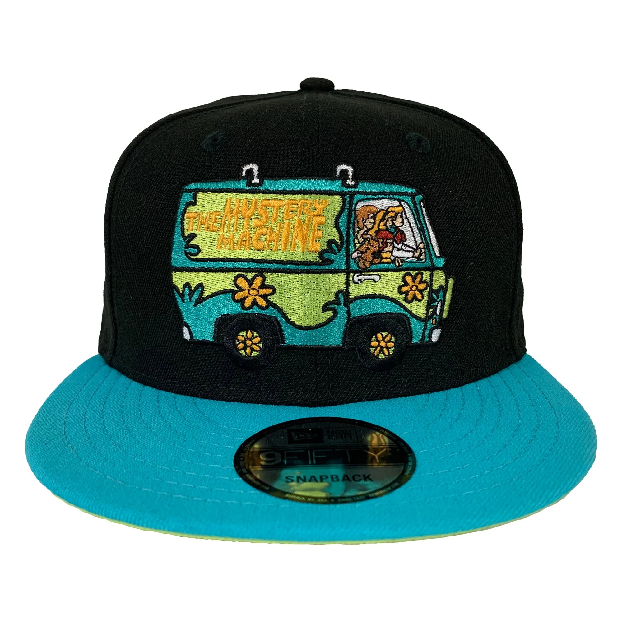 New Era 9FIFTY Scooby Doo Mystery Machine Black Snapback Hat Cap One Size - Image 1
