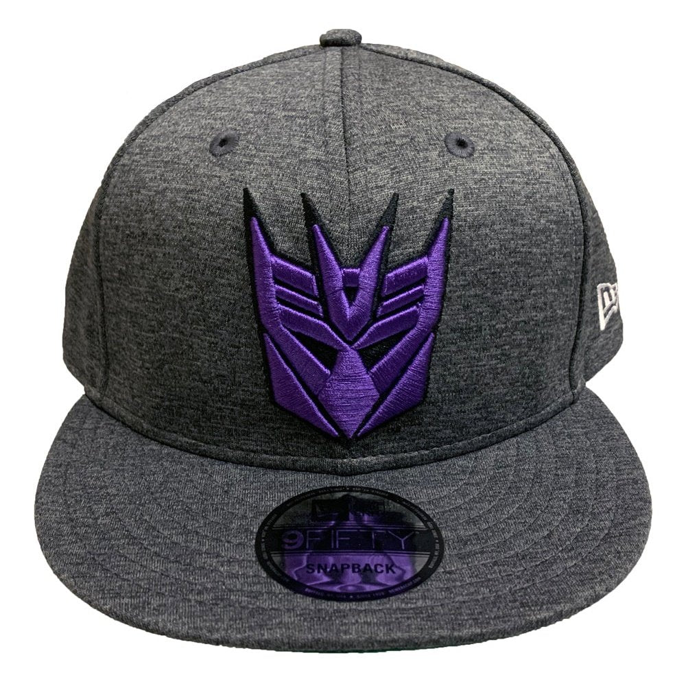 New Era 9FIFTY Snapback Hat Transformers Decepticon Symbol Shadow Tech Cap - Image 1