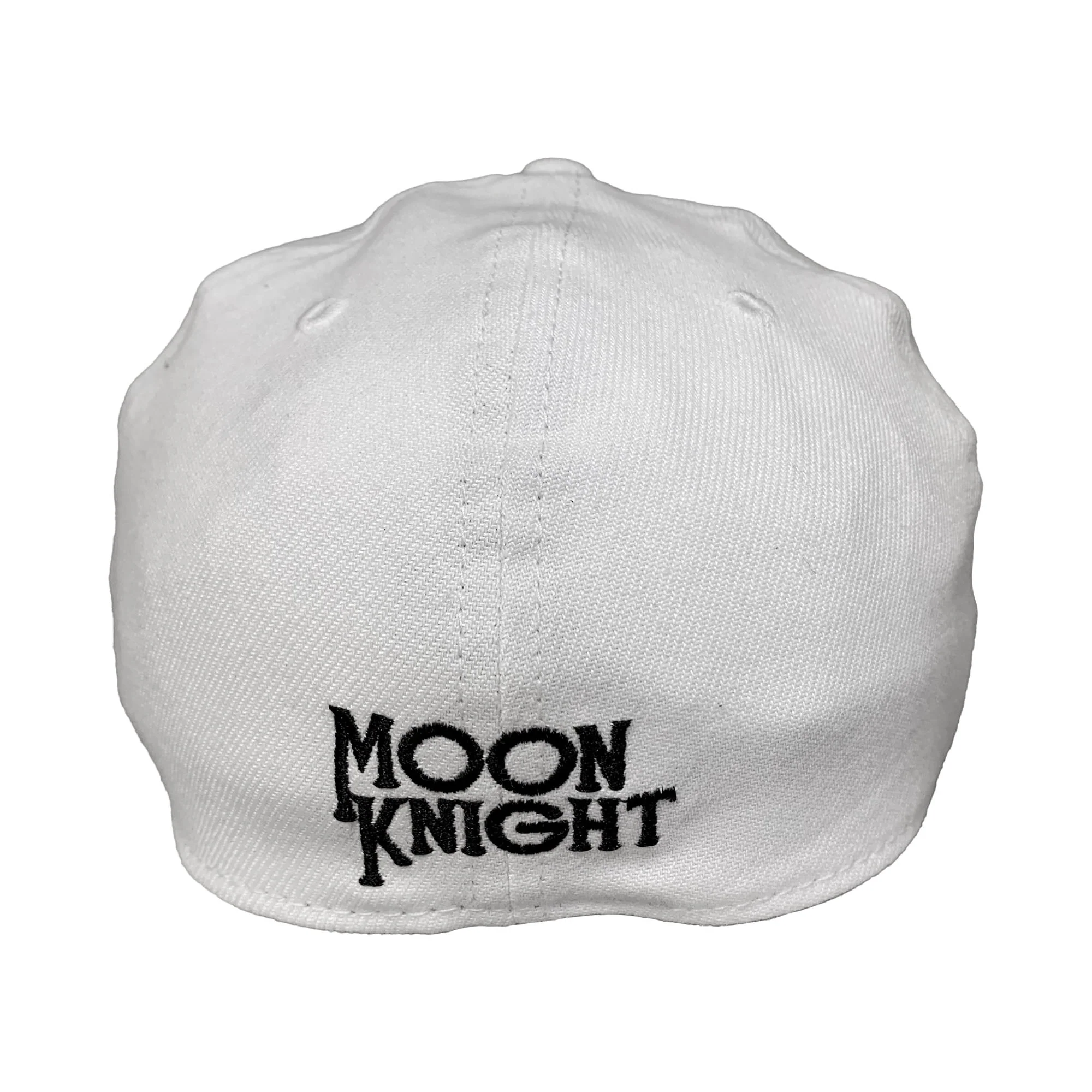 New Era Marvel Moon Knight Symbol White Color Block 39Thirty Fitted Hat Cap Medium/Large - Image 3