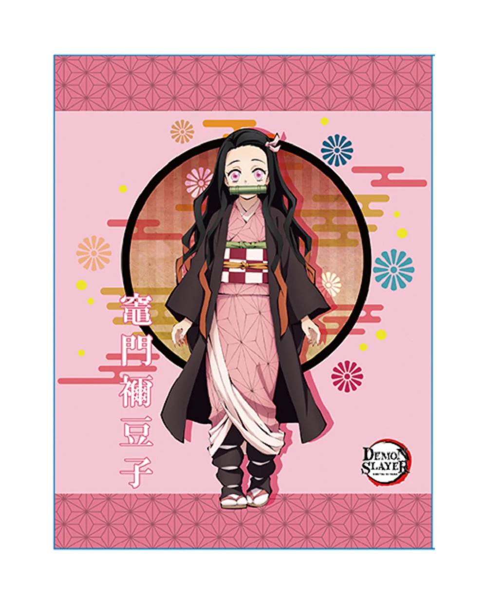 Demon Slayer Nezuko Sublimation Throw Blanket 46in By 60in Great Eastern Entertainment - Image 1