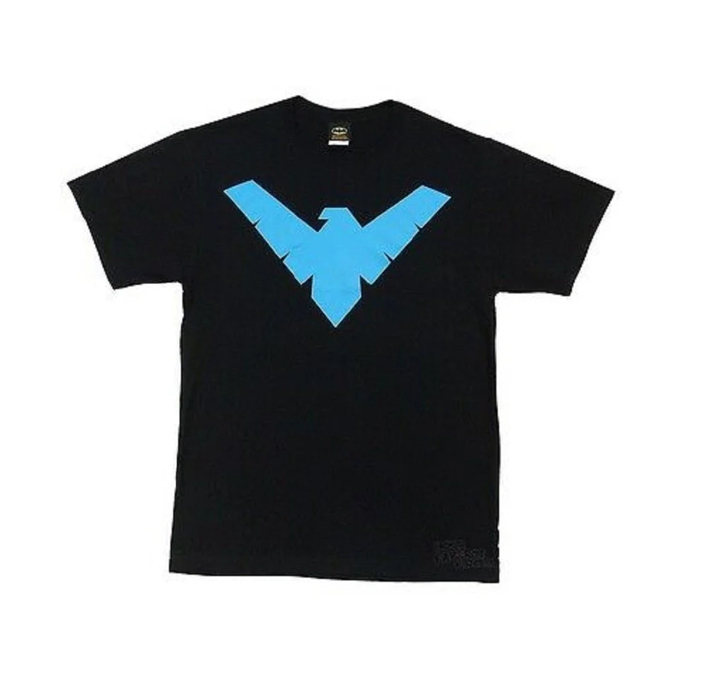 Nightwing Symbol Batman DC Comics Adult T-Shirt - Image 1