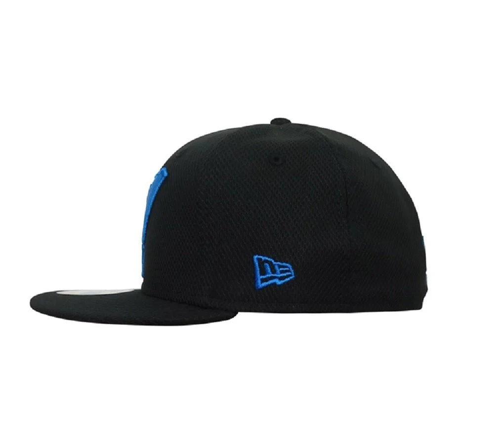 Nightwing Symbol New Era 9Fifty Black Scarlet Snapback Cap Hat - Image 3